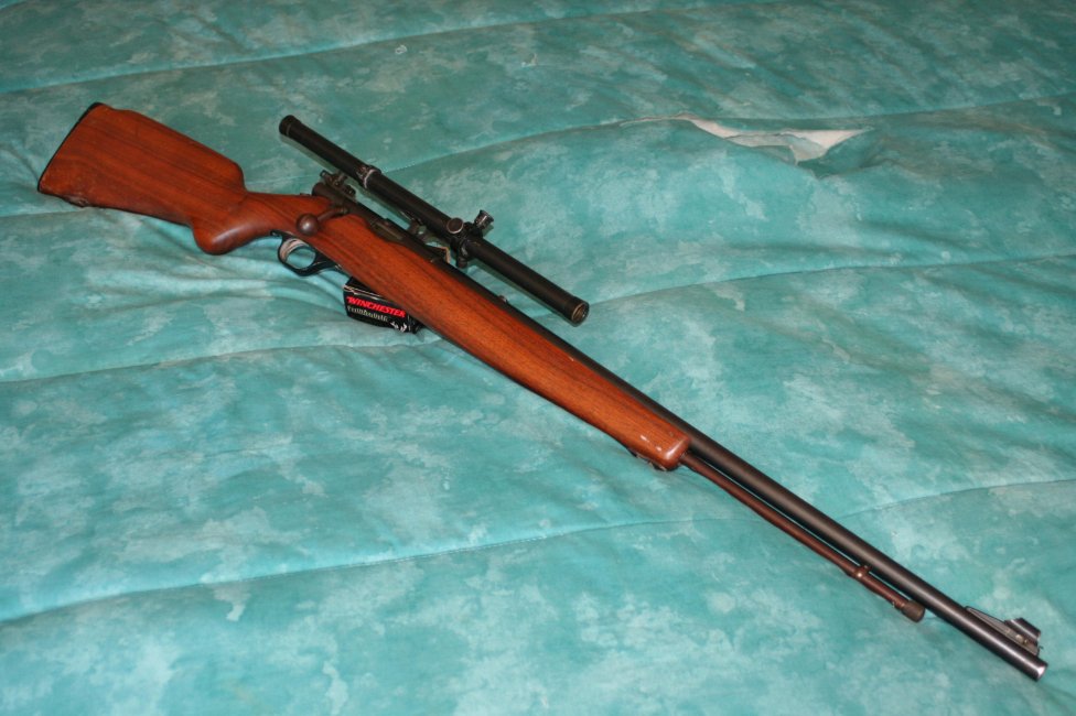 Mossberg 46a with No. 06 Scope and scope mount, also optional Peep Sights.jpg