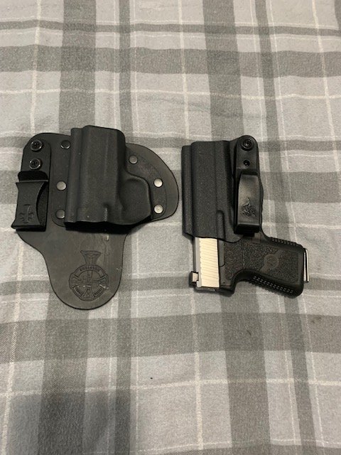 PDS wiith Kahr CM9 in holster & Crossbreed.jpg