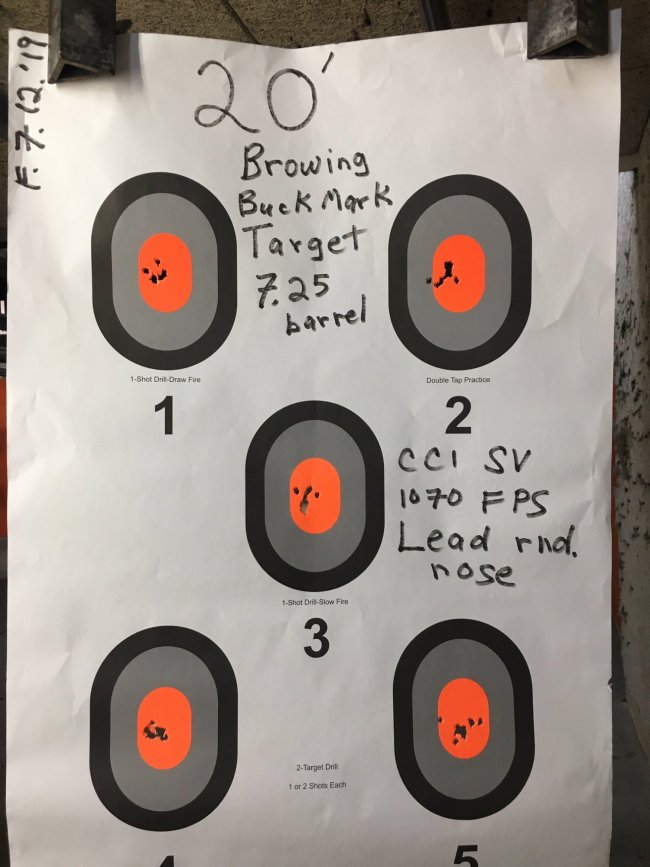Range. 7.12.19 Browning Buckmark Target 20'.JPG