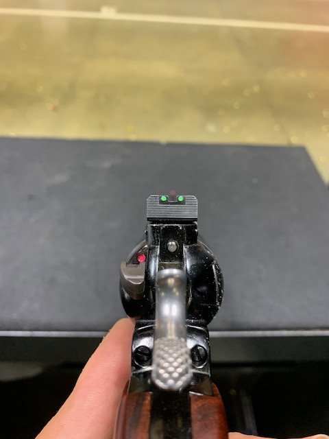 pic from rear. green rear & front red sight optics.jpg