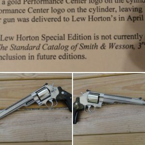 Smith & Wesson 629 Performance Center Hunter, Lew Horton Edition.