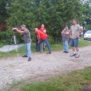 Me and the gang.... some fellow youtubers, truckers, ingoers, and shooters...