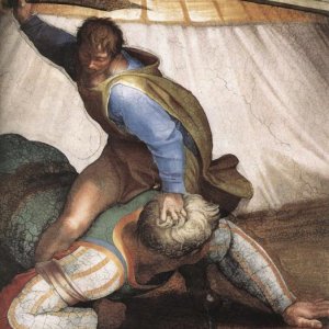 David slew Goliath