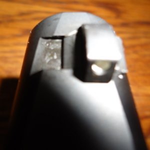 R51       #23
front sight - top view