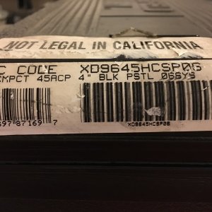 XD 45 case