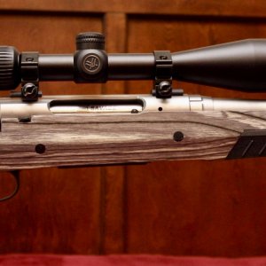 Savage Axis II .308 in Boyd’s At One stock, Vortex 4-12x44 Crossfire II scope