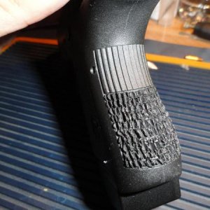 glock 26 rear grip stipple