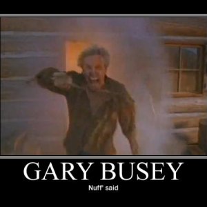 gary busey poster