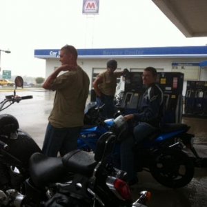 Stupid rain keeping us from riding