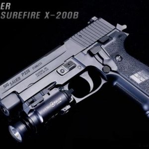 Sig P226R with Surefire X200B REDUCED