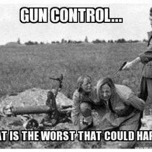 Gun control...what's the worst that can happen?!?