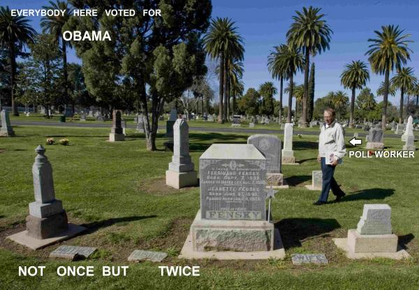 cemetery poll worker