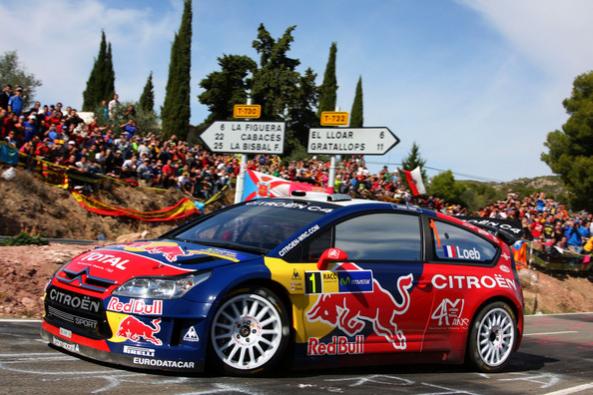 Citroen C4 WRC Rally Spain