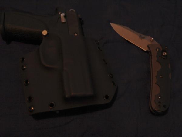raven holster and benchmade