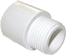 LASCO 15-1643 PVC Hose Adapter with 3/4-Inch Male Hose Thread and 3/4-Inch PVC Pipe Glue Connection